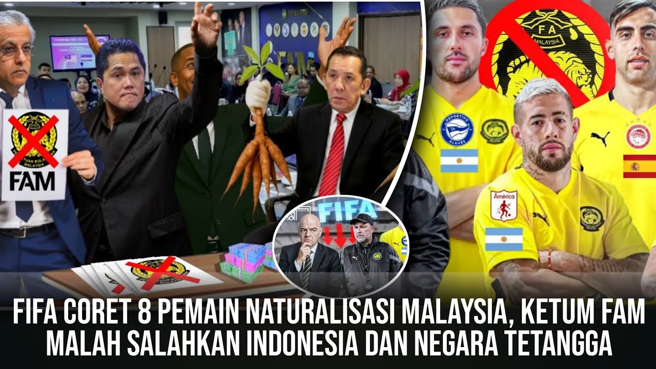 FIFA coret 8 p emain Naturalisasi Malaysia