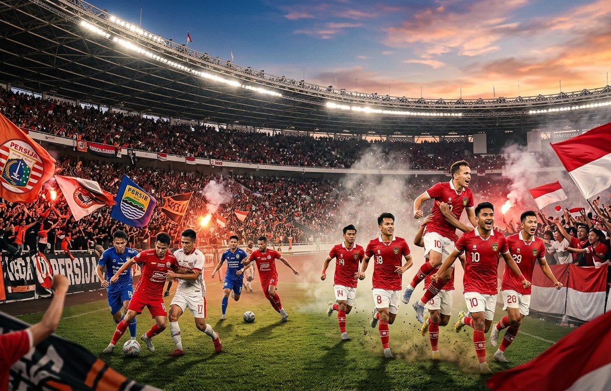 perkembangan bola indonesia, kabar timnas garuda, kompetisi sepak bola nasional, pemain lokal indonesia, klub liga nasional