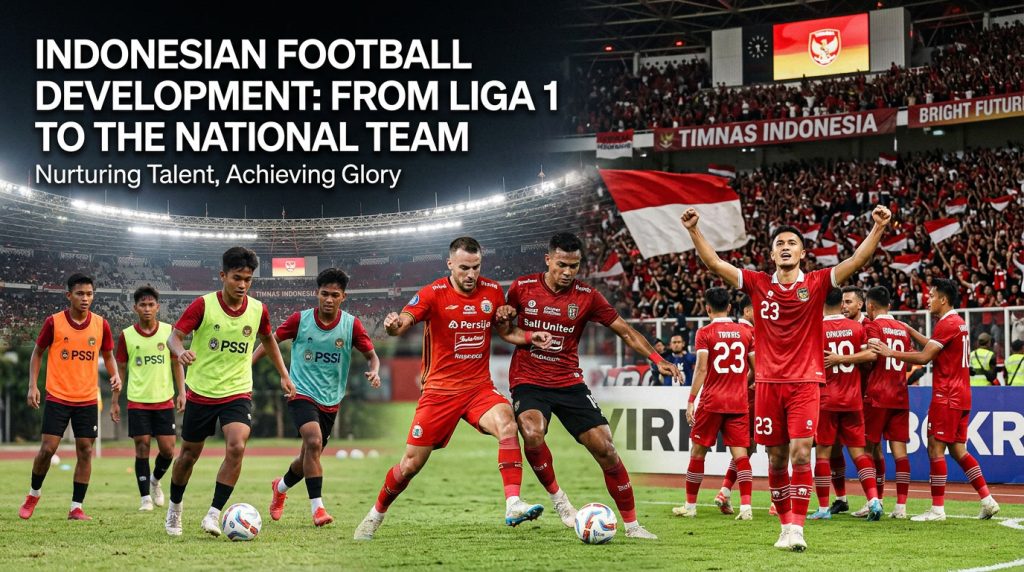 sepak bola Indonesia, Liga 1 Indonesia, Timnas Indonesia, perkembangan sepak bola nasional